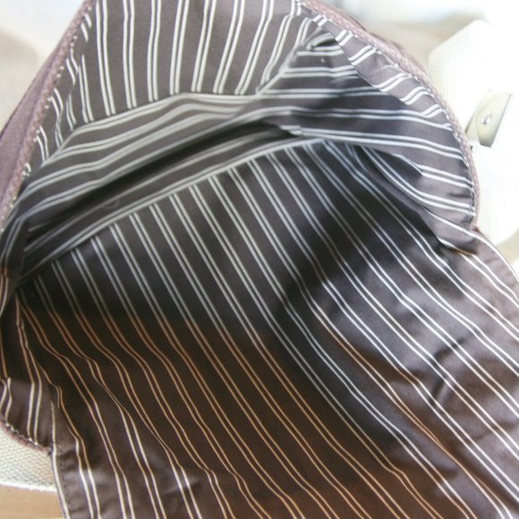 LOUIS VUITTON CUP BESACE TOILE ANTIGUA MOCCA MESSENGER BAG-100% AUTHENTIC - Picture 10 of 14